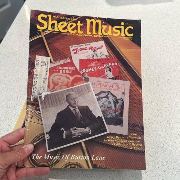 Sheet music, standard piano/guitar magazine 1990 1992 - Picture 4 of 5